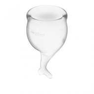 Satisfyer Feel Secure Menstruatie Cup Set – Transparant. Nu voor slechts:9.95